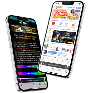 Mockup tải app qh88